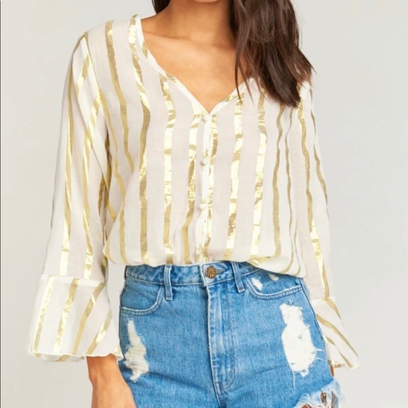 Show me your mumu south beach stripe set - Picture 3 of 8